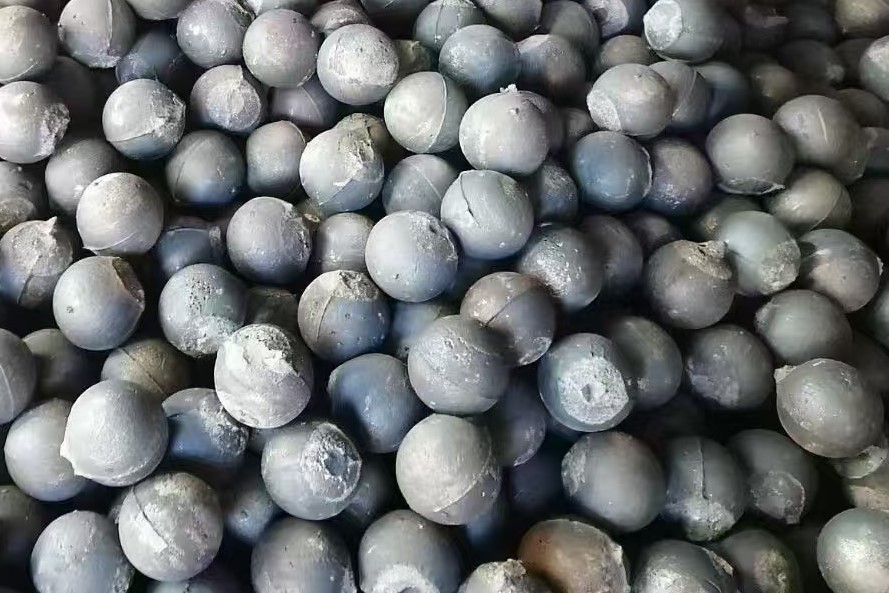 Boule moulée en chrome haut, moyen et bas