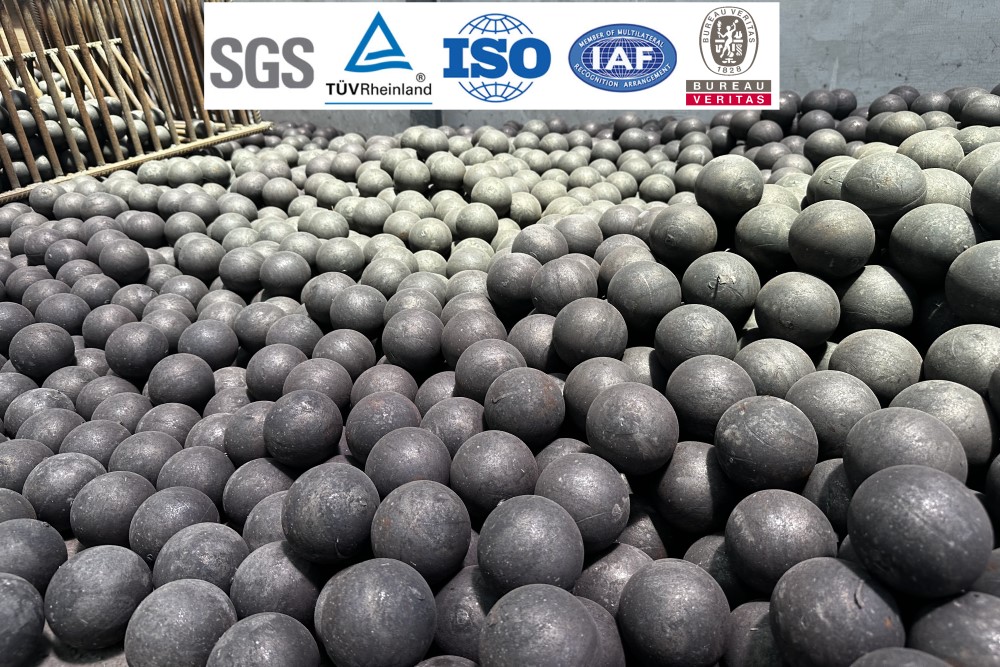 Bille de meulage en acier de 4 pouces