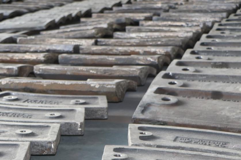 Revêtement de broyeur résistant à l'usure