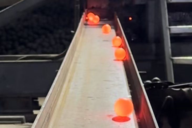 billes de broyage en acier forgé de haute dureté